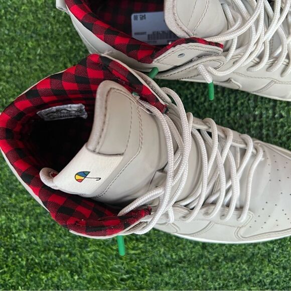 Nike Mens Dunk High Ultra String  Shoes Gray 845055-201 2016 size 8.5 - Picture 2 of 8